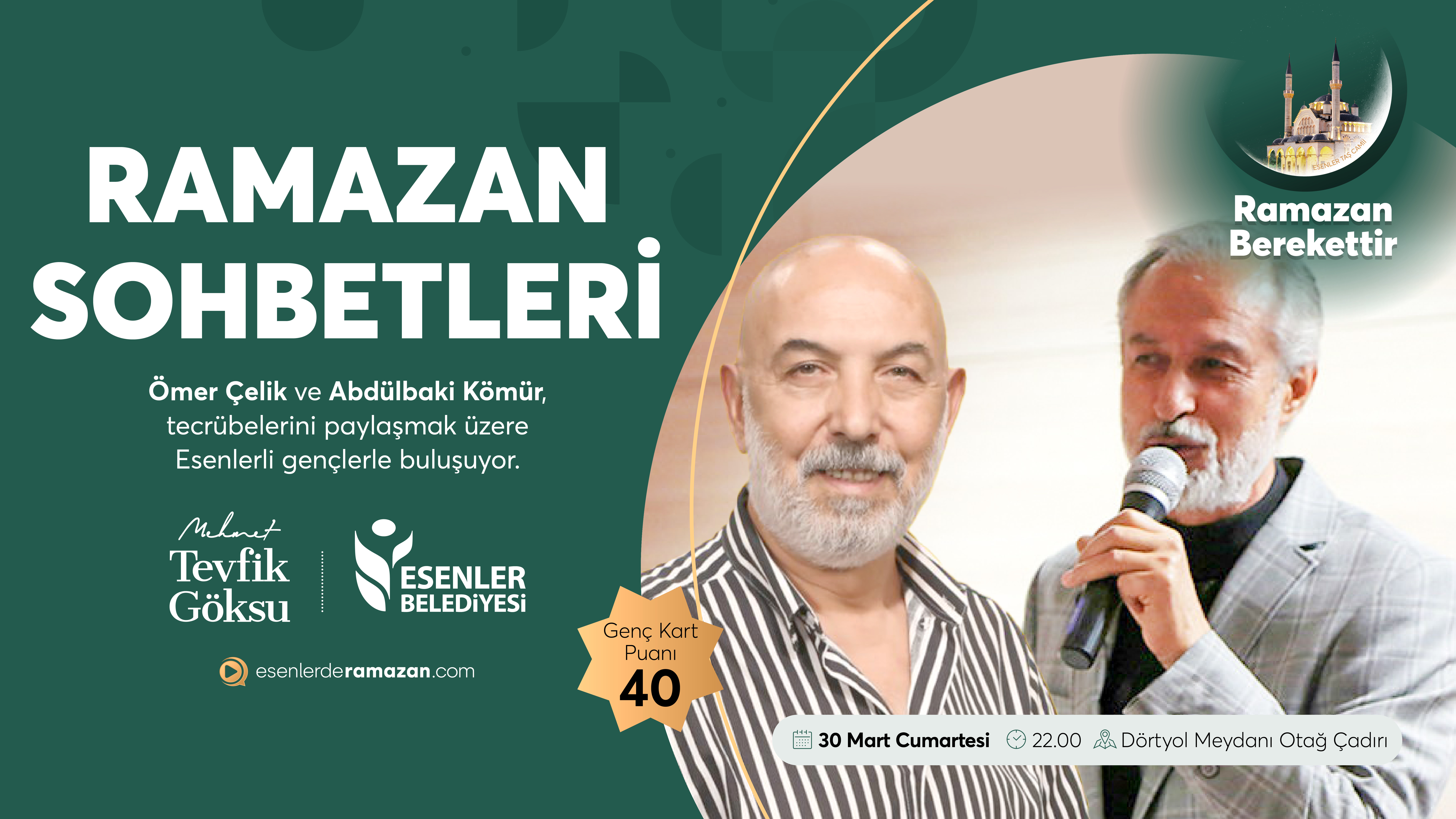 RAMAZAN SOHBETLERİ: ÖMER ÇELİK - ABDÜLBAKİ KÖMÜR