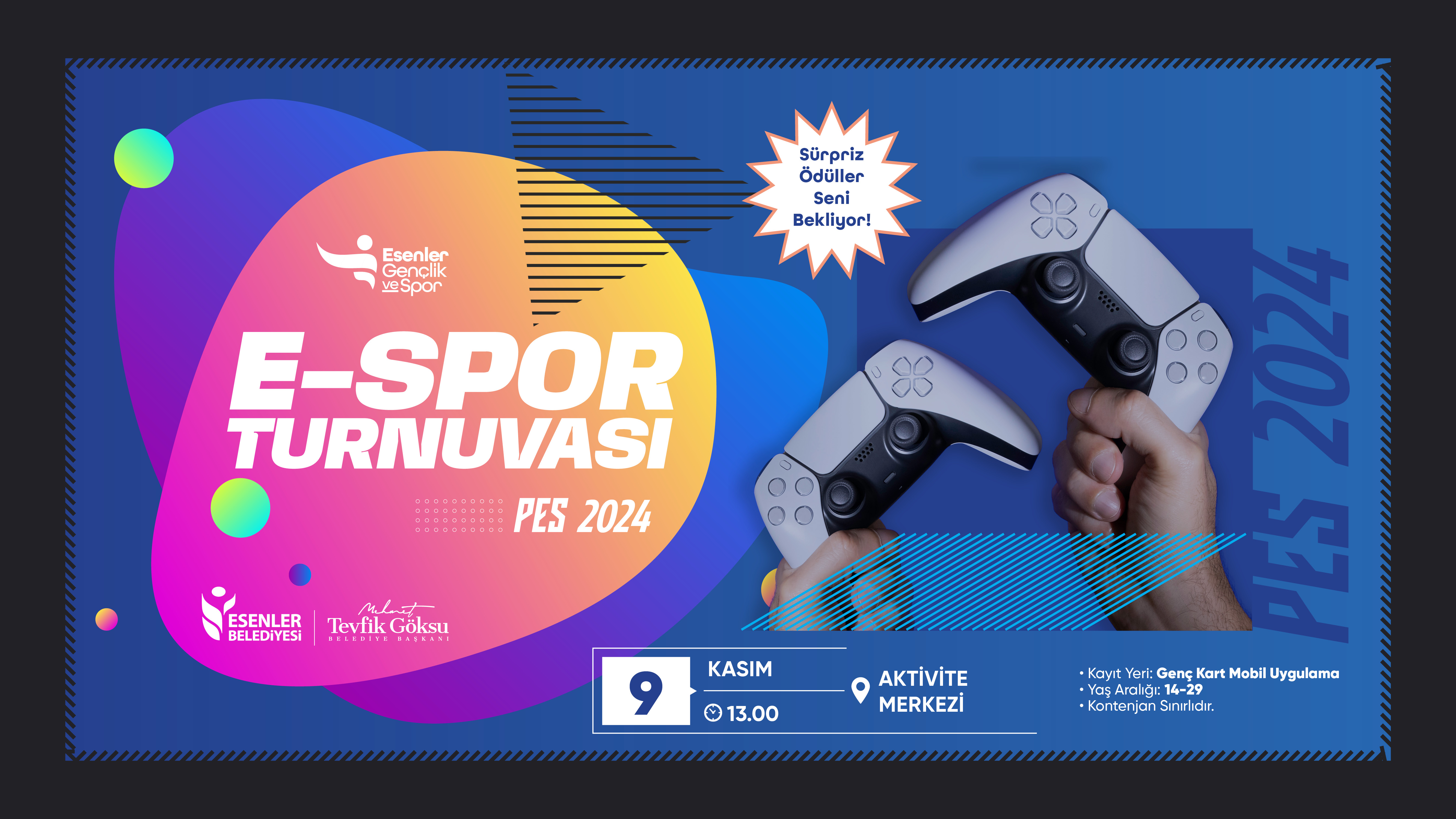 E-Spor Turnuvası PES2024