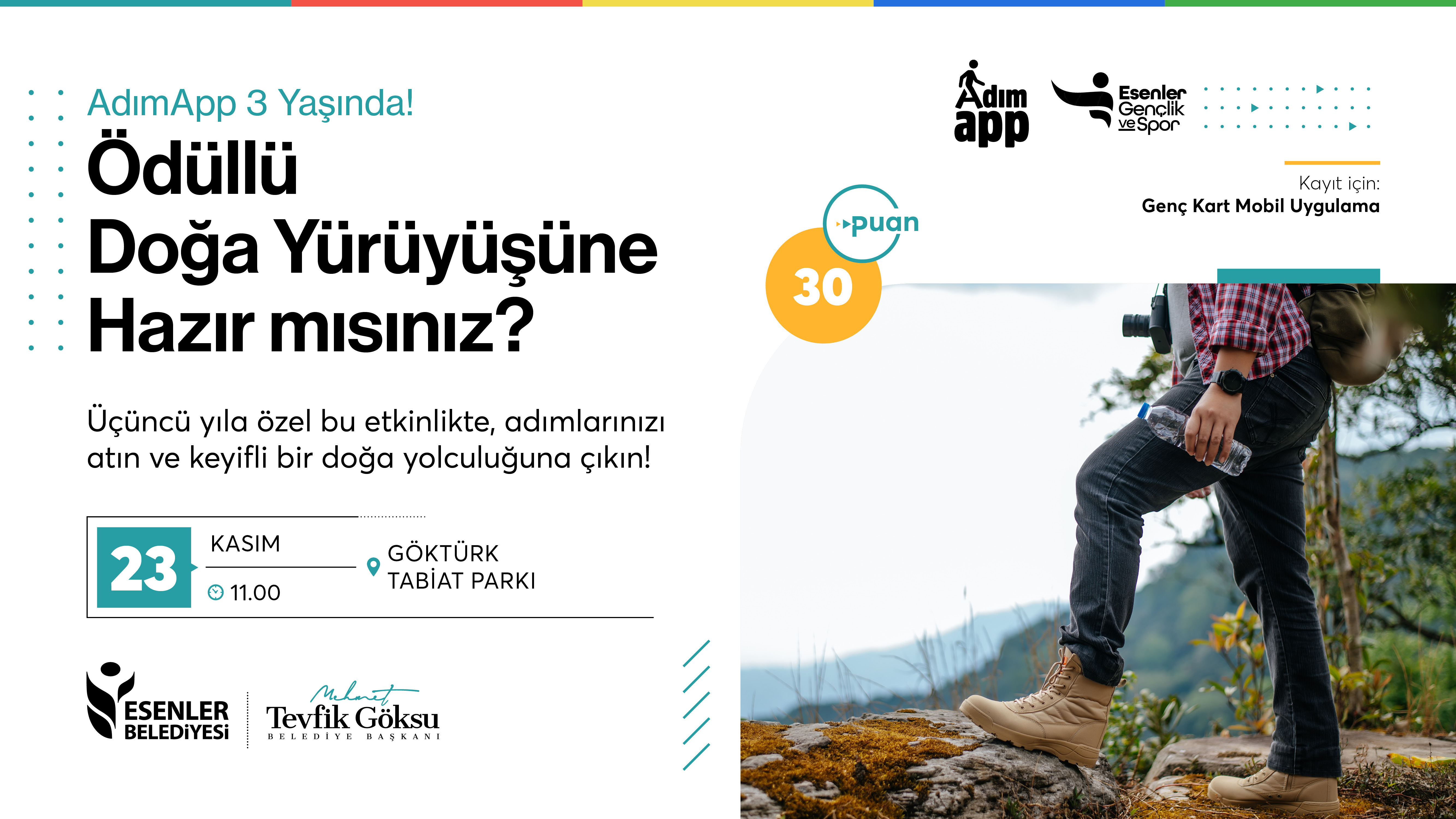 Ödüllü Doğa Yürüyüşüne Hazır mısınız ?