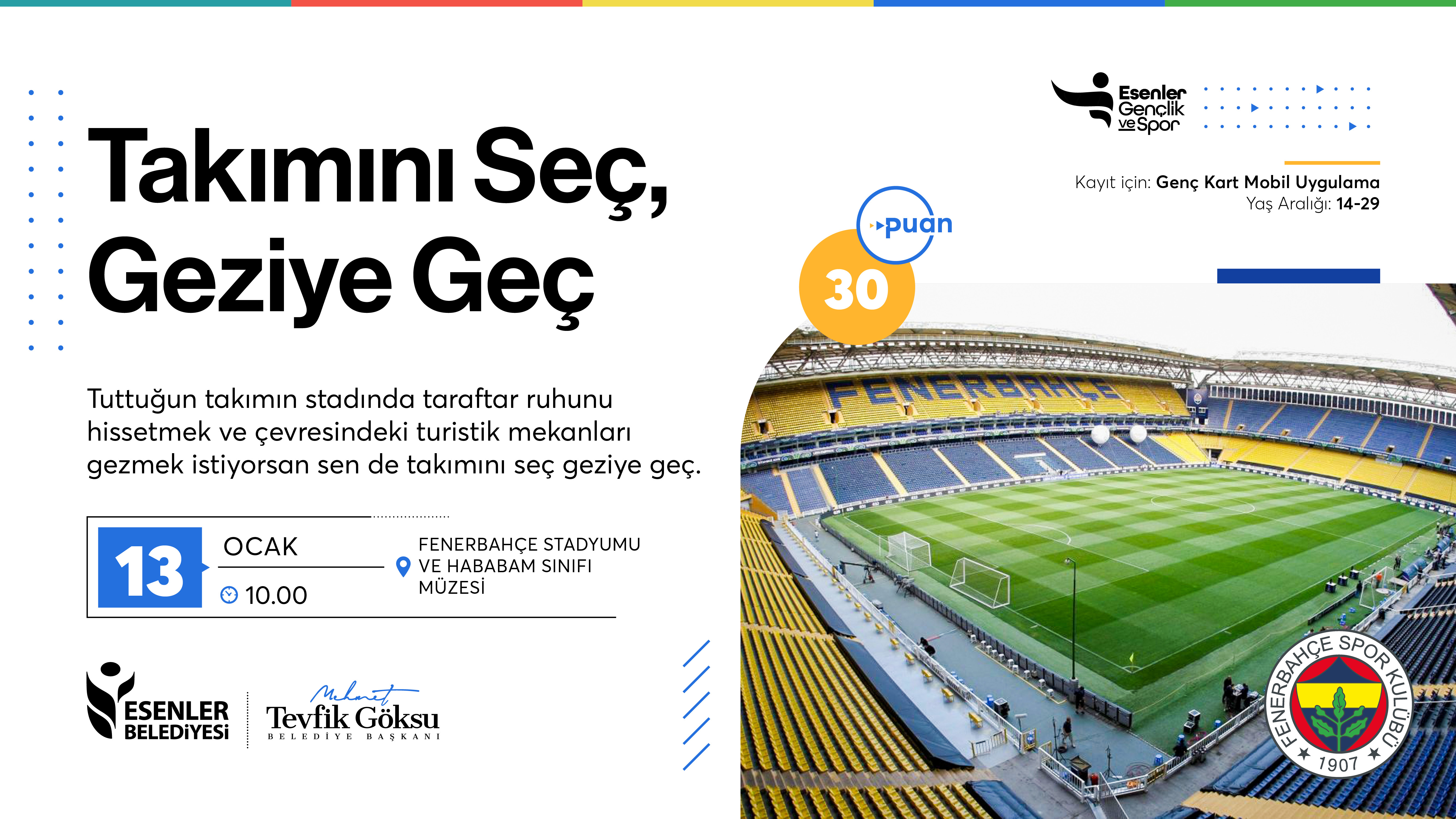 Takımını Seç Geziye Geç Fenerbahçe