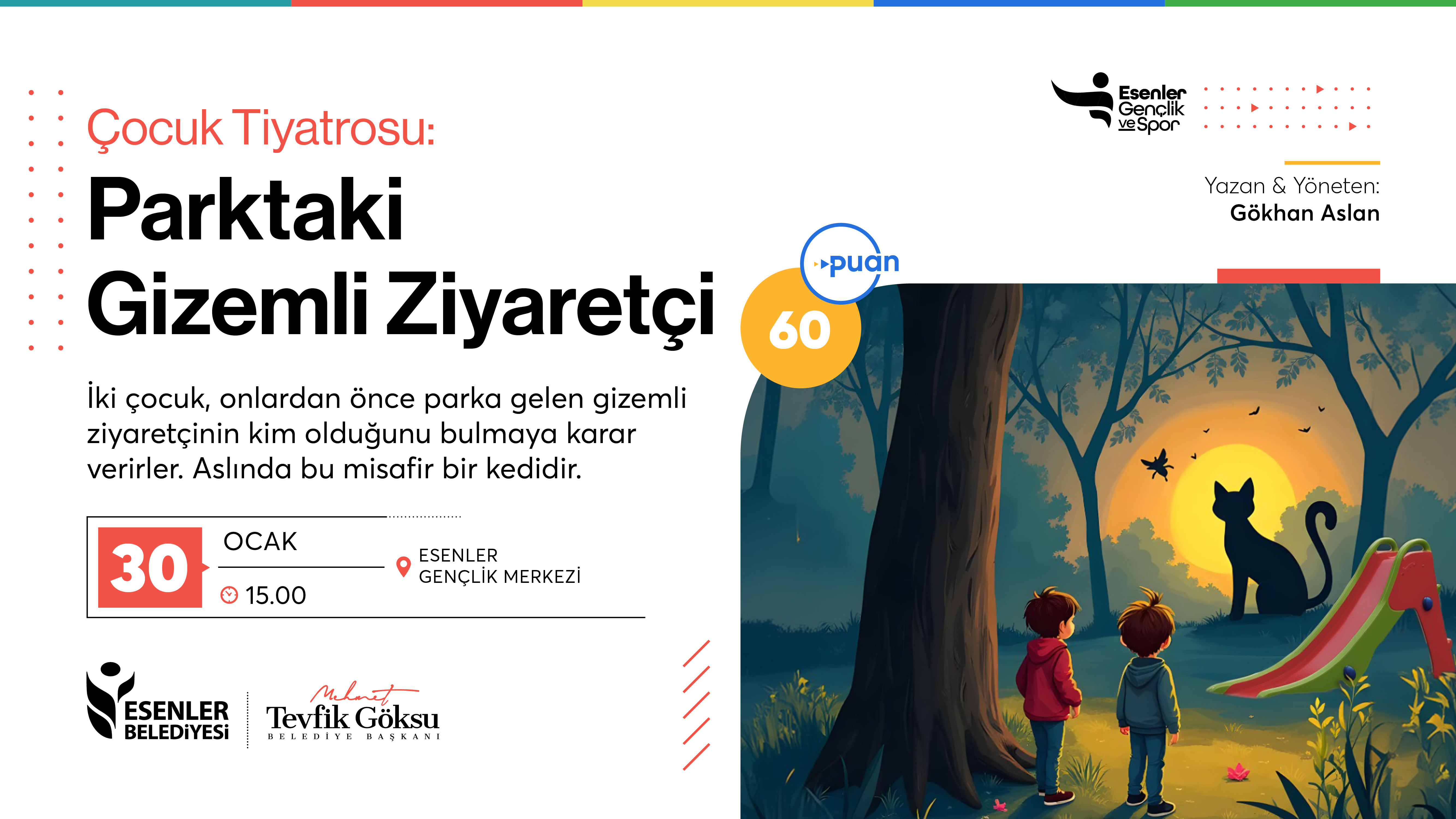 Çocuk Tiyatrosu Parktaki Gizemli Ziyaretçi