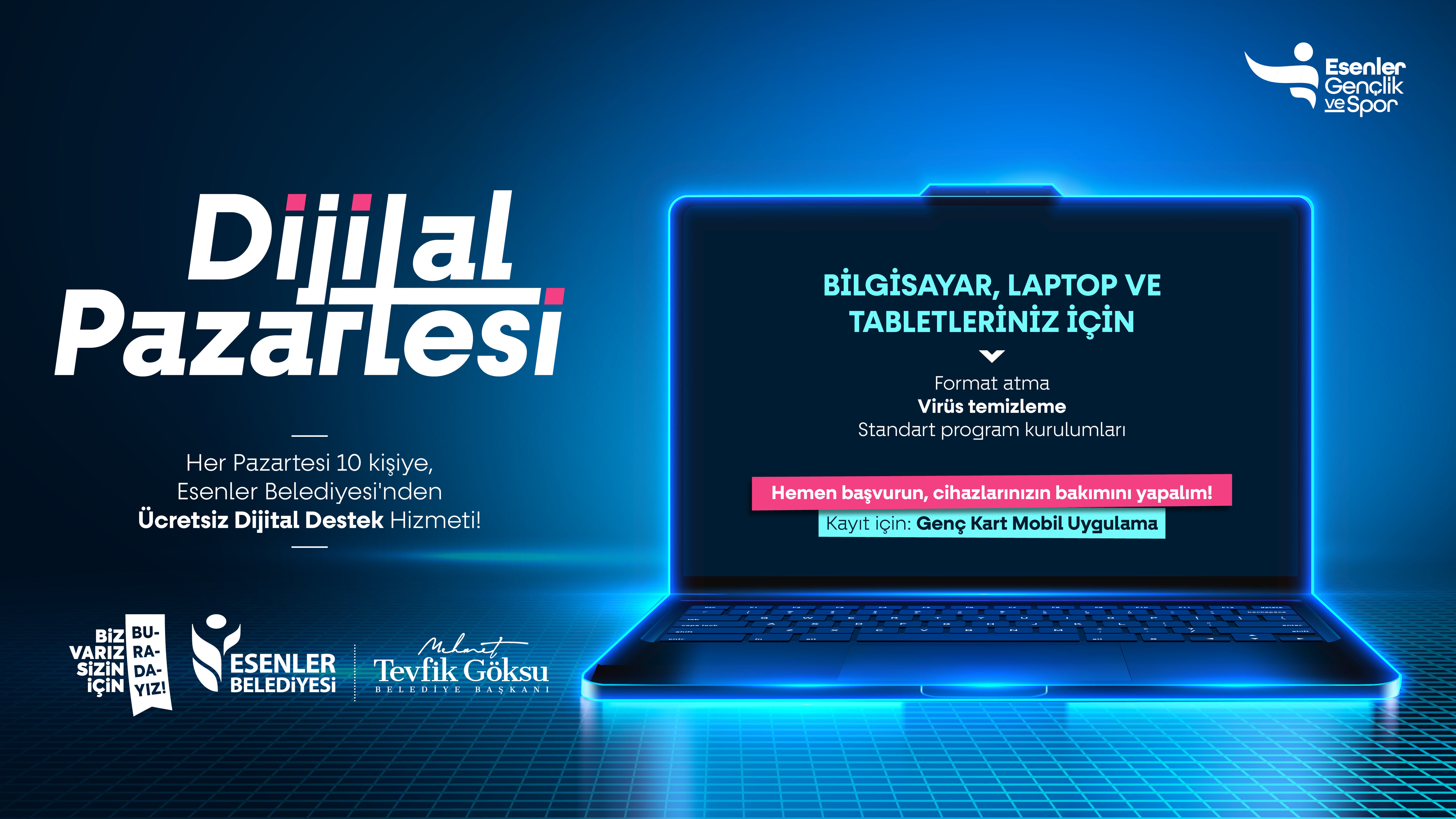 Dijital Pazartesi - Ücretsiz Dijital Destek