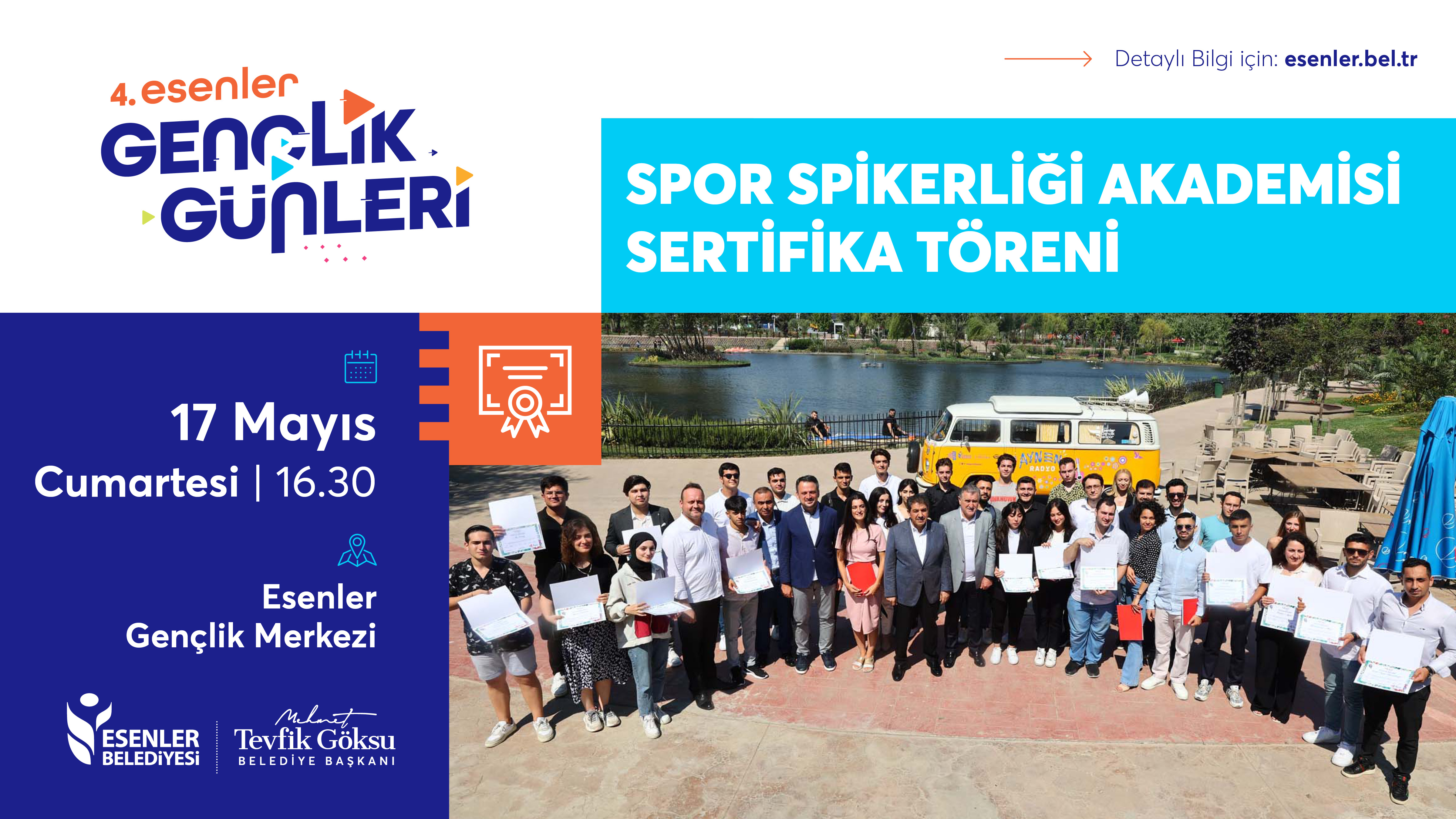 SPOR SPİKERLİĞİ AKADEMİSİ SERTİFİKA TÖRENİ