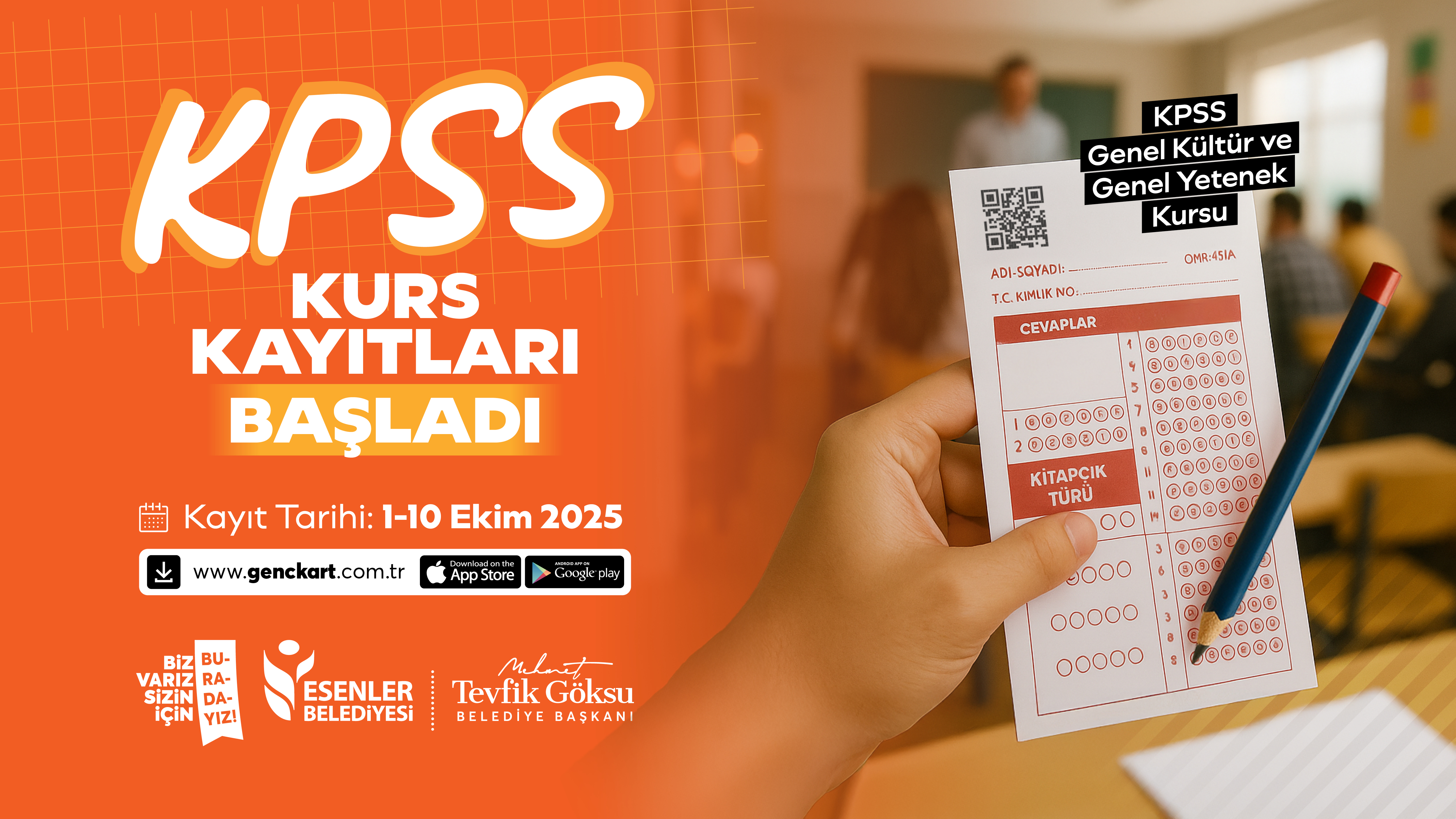 KPSS KURS KAYITLARI BAŞLADI