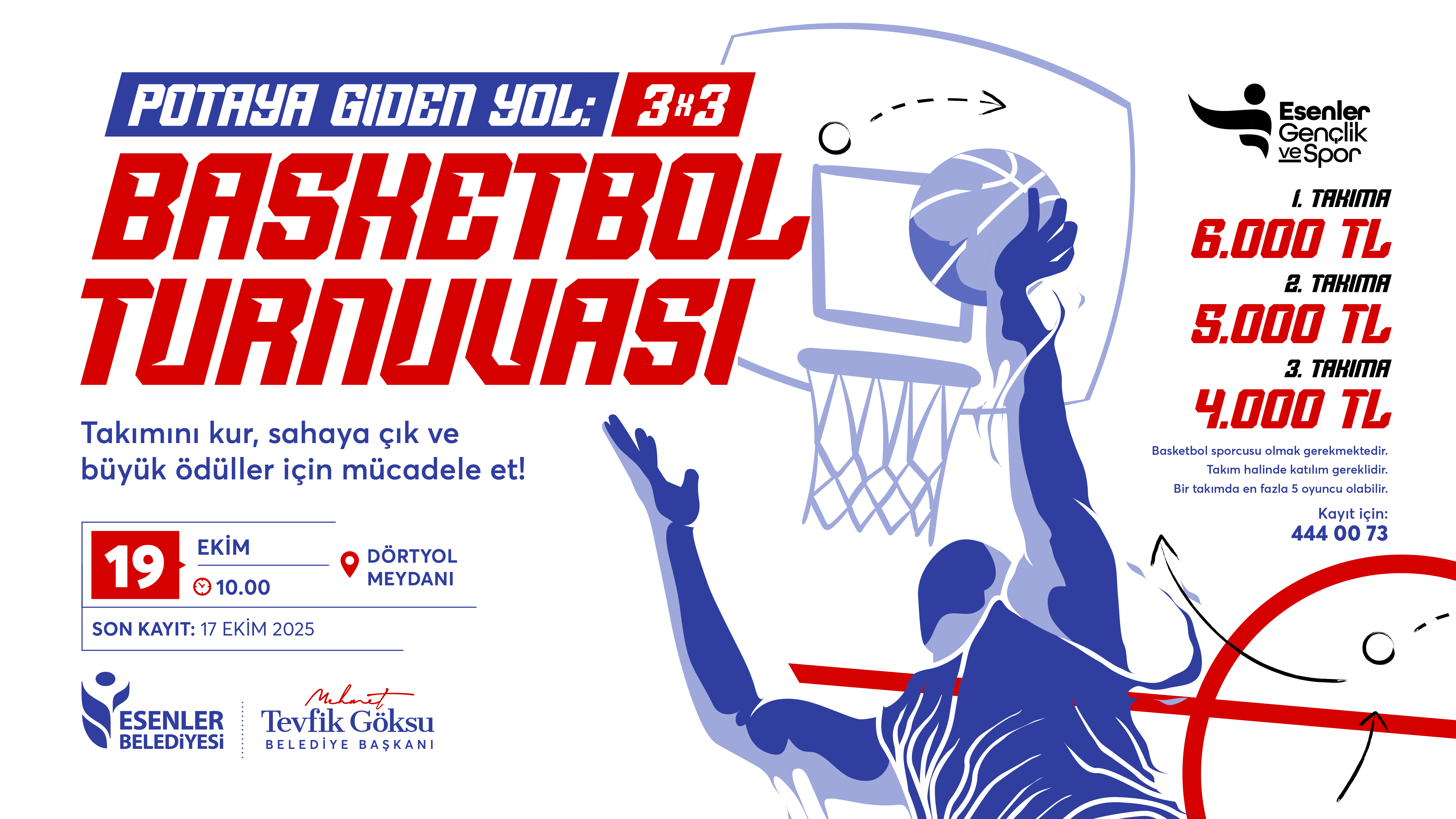 Potaya Giden Yol 3x3 Basketbol Turnuvası