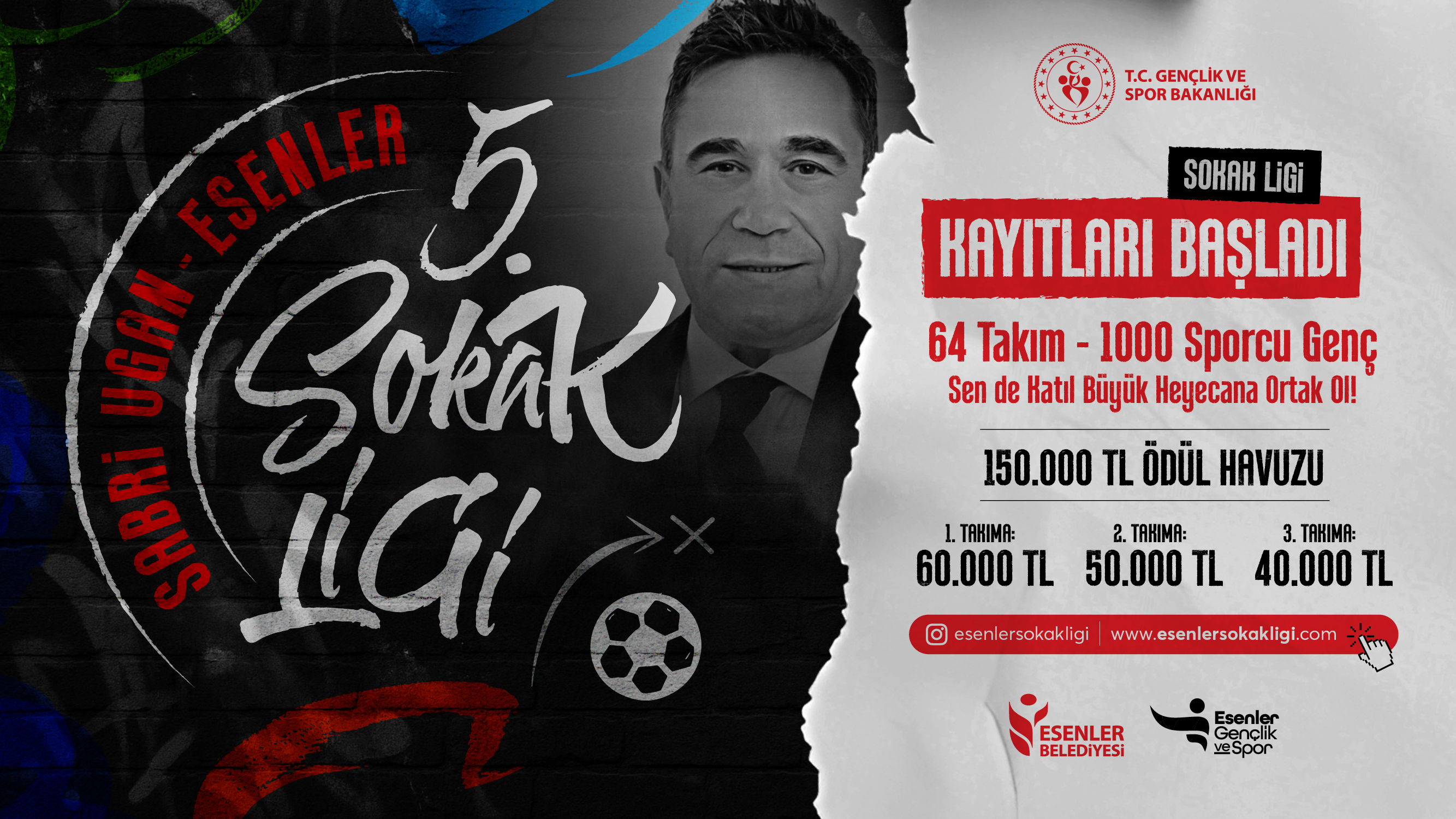 Esenler Sokak Ligi Kayıtlar Başladı