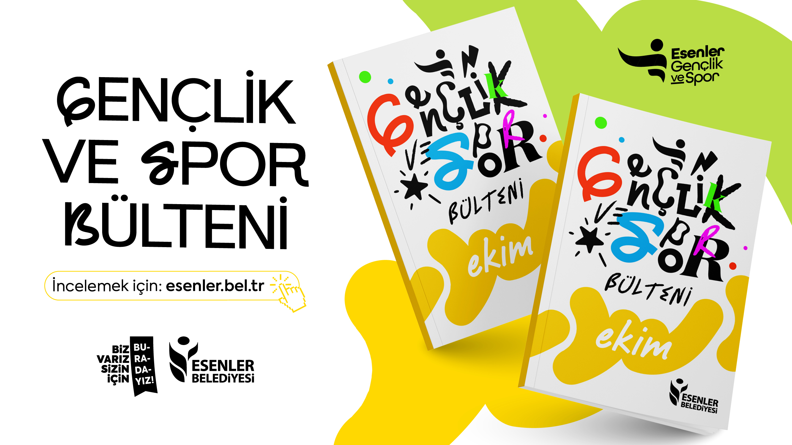 Ekim Ayı Gençlik ve Spor Bülteni Çıktı