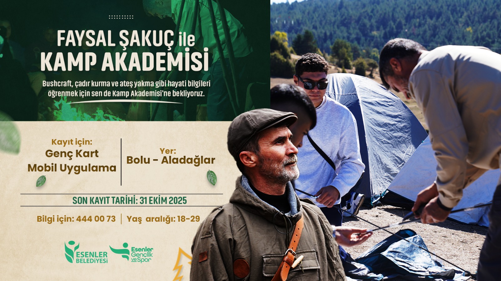 Faysal Şakuç ile Kamp Akademisi Kasım Ayı